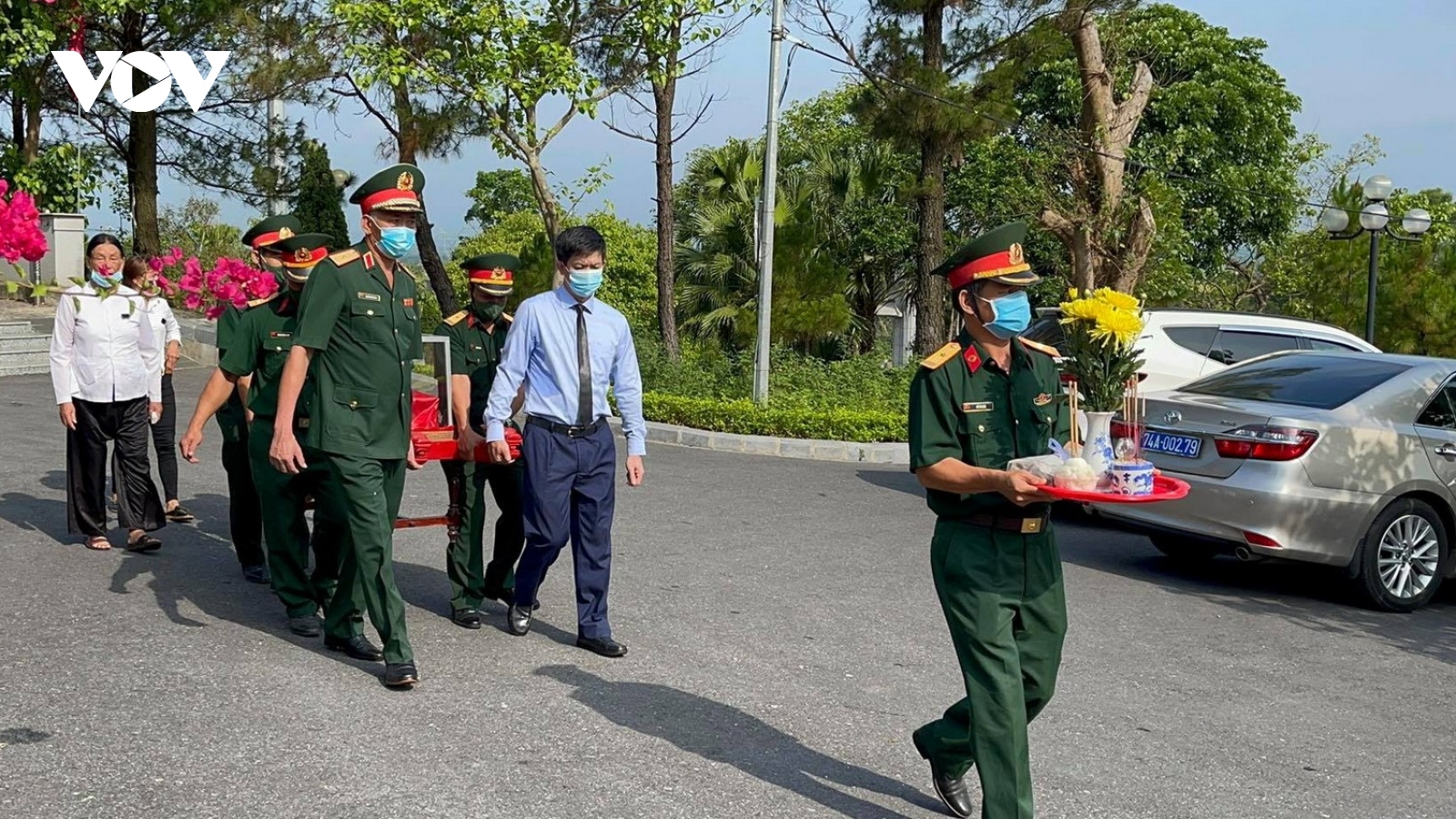 Quảng Trị tổ chức trang trọng lễ truy điệu và an táng 24 liệt sĩ hy sinh tại Lào